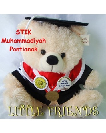 Boneka Wisuda STIK Muhammadiyah Pontianak (30 cm)